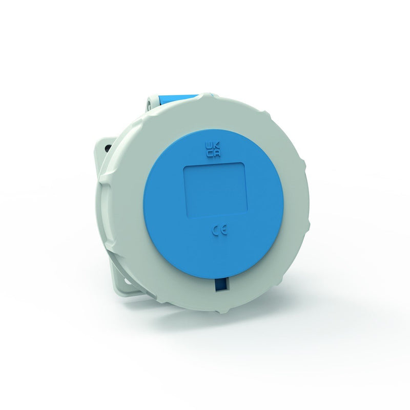 Bals Elektrotech - CEE-Anbausteckdose (IEC 60309) Anbausteckdose Neigung 128231 32A 5p 230V 9h IP67 − 10 Stück