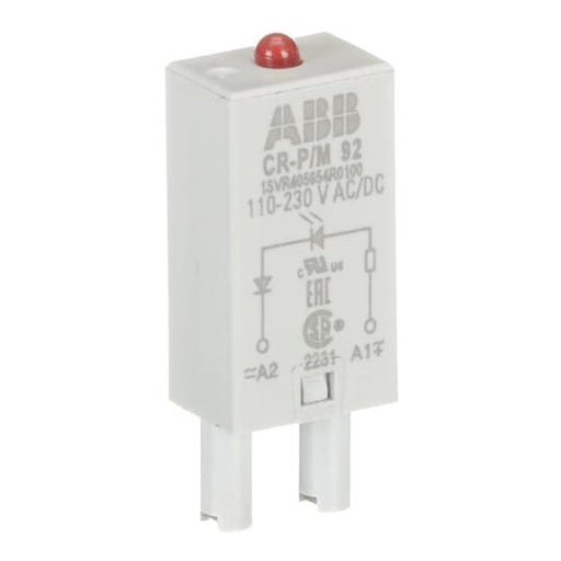 ABB Stotz S&J - Zubehör/Ersatzteile für Schaltrelais Steckmodul CR-P/M 92 110-230VAC/110VDC − 10 Stück