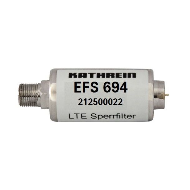 Kathrein - Weiche/Filter Tiefpassfilter EFS 694 Sperrtiefe 50 dB − 10 Stück