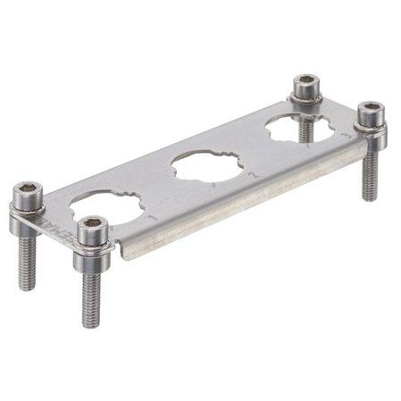 Harting - Befestigungselement für Industriesteckverbinder Halterahmen Buchseneinsatz 09110009932 3x Han HC Modular250