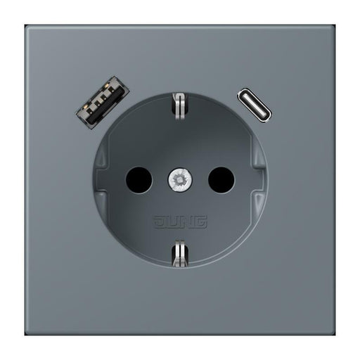 Jung - Steckdose SCHUKO Steckdose LC 1520-15 CA 251 gris 59 (4320H)