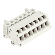 WAGO - Kabelsteckverbinder für Leiterplattensteckverbinder 1-Leiter Federleiste 721-307/008-000 CAGECLAMP 2,5mm²,lgr − 50 Stück
