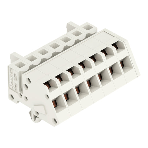 WAGO - Kabelsteckverbinder für Leiterplattensteckverbinder 1-Leiter Federleiste 721-307/008-000 CAGECLAMP 2,5mm²,lgr − 50 Stück