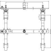 DEHN - Zubehör/Ersatzteile für Erdung und Blitzschutz Halter 2-fach HA 16 2FFG120.300V2A mit Spannband