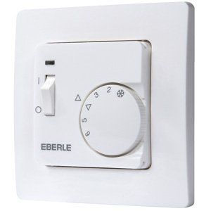 Eberle Controls - Raumthermostat/Uhrenthermostat Raumtemperaturregler RTR-E 8011-50 #19181 UP, Ö, 230V, E/A LED
