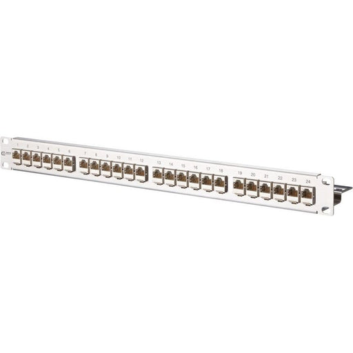 Metz Connect - Patchpanel Kupfer 24-Port Panel E-DAT Modul TN EDATmod-MP24-Edst 1HE Edst bestückt − 1 Stück