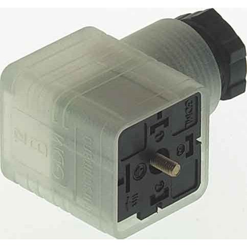 Hirschmann ICON - Rundsteckverbinder, feldkonfektionierbar (Industriesteckverbinder) Leitungsdose GDML 3011-LED 24 RG − 50 Stück