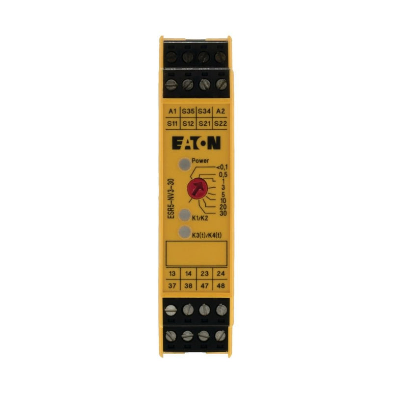 Eaton - Gerät zur Überwachung von sicherheitsgerichteten Stromkreisen Sicherheitsrelais ESR5-NV3-30 verzögert 24VDC