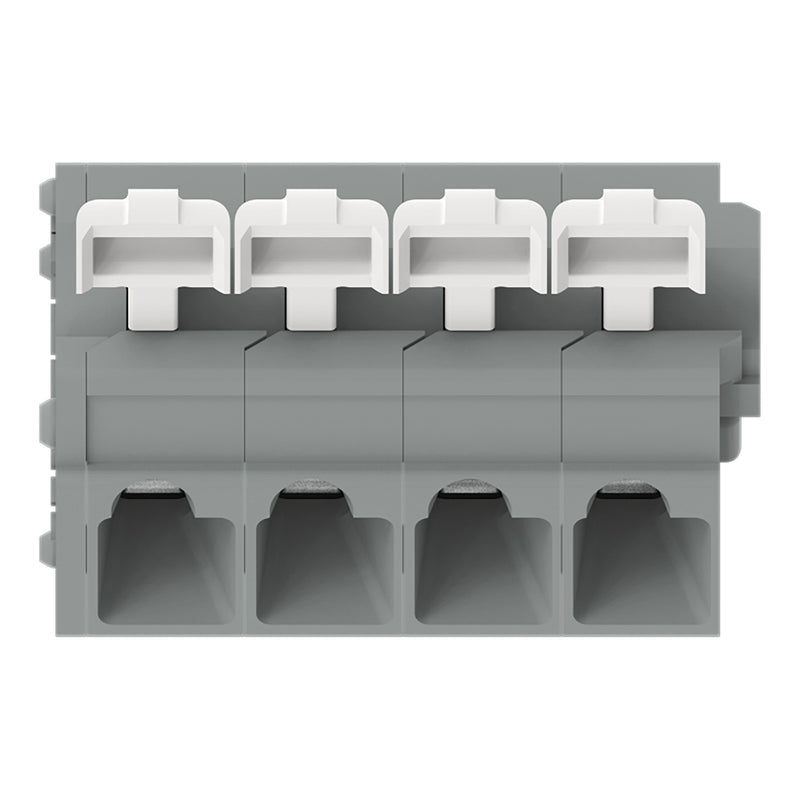 WAGO - Leiterplattenklemme Klemmleiste 256-404 0,08-2,5qmm grau,4po − 200 Stück