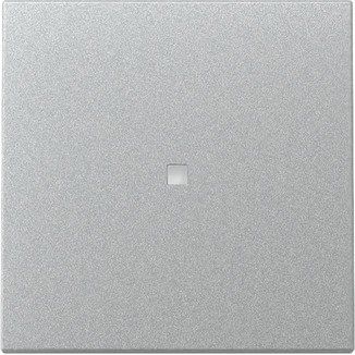 Gira - Abdeckung/Bedienelement für Installationsschalterprogramme Wippe Kontrollf. 329026 F Alu
