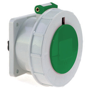 Bals Elektrotech - CEE-Anbausteckdose (IEC 60309) Anbausteckdose gerade 16A 1379 4p >50V 2h IP67