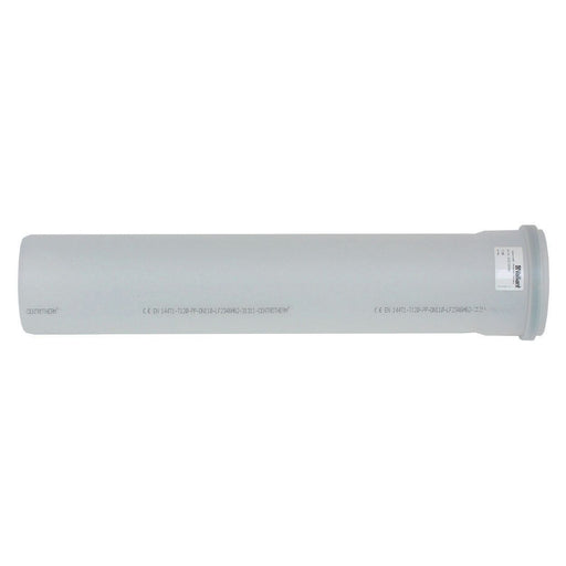 Vaillant - Einwandige Abgasleitung Verlängerung 0,5m 0020106384 110mm PP