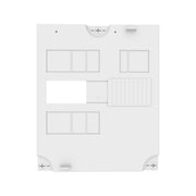 Eaton - Frontplatte (Schaltschrank) UA-Haube 300mm kpl. ZSD-H300/UA/KLP/HLS f.sel. Hauptleit