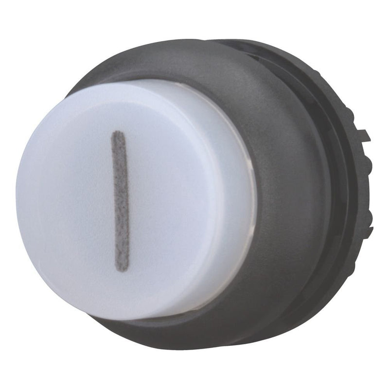 Eaton - Frontelement für Drucktaster Leuchtdrucktaste M22S-DRLH-W-X1 hoch,weiß,beschr