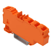 WAGO - Durchgangs-Reihenklemme Verteilerklemme 2206-8032 1x6mm²/6x1,5mm²,or − 12 Stück