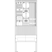 ABN - Zähler-Komplettschrank Zähleranschlusssäule SZ207ZL2502A 2 ZPAPZ Leerpl. 5pol