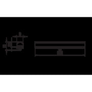 Ridi-Leuchten - Sicherheitsleuchte Lichtbandmodul VLMF-NL-BNT 500-11UR Notlicht