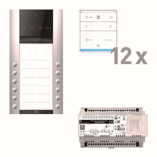 TCS Tür Control - Türsprech-Set audio:pack ASA120212 PAAF122/007 ISW6010 12WE AP