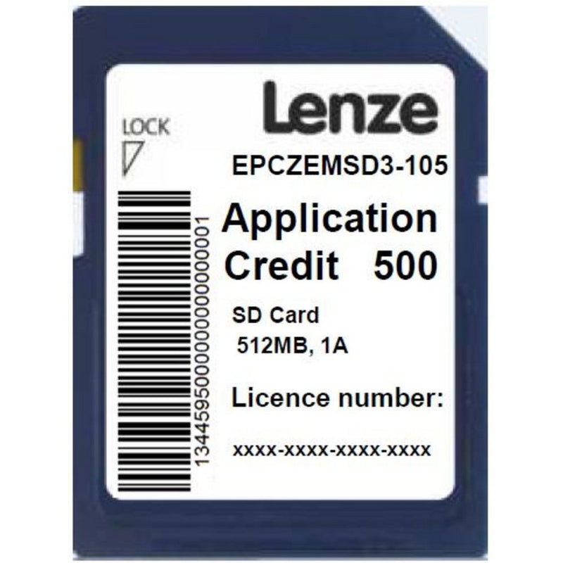 Lenze - Zubehör/Ersatzteile für Frequenzregler Speichermodul EPCZEMSD0L1050