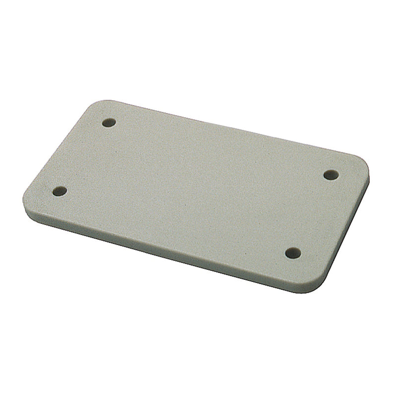 Walther Werke - Adapterplatte für Industriesteckverbinder Abdeckplatte B6 720638 f.Anbaugeh. kieselgr