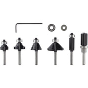 Bosch - Werkzeugset PRO Kantenfräser-Set, 2607017468 6 mm, 6-tlg