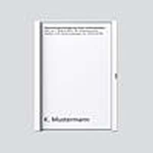 Siedle&Söhne - Zubehör/Ersatzteile für Türkommunikation Namensschild ws kpl. 200029786-00 f.TM 612-1 W