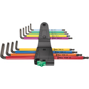 Wera - Werkzeugset Winkelschlüsselsatz 05024480001 967/9 TX XL