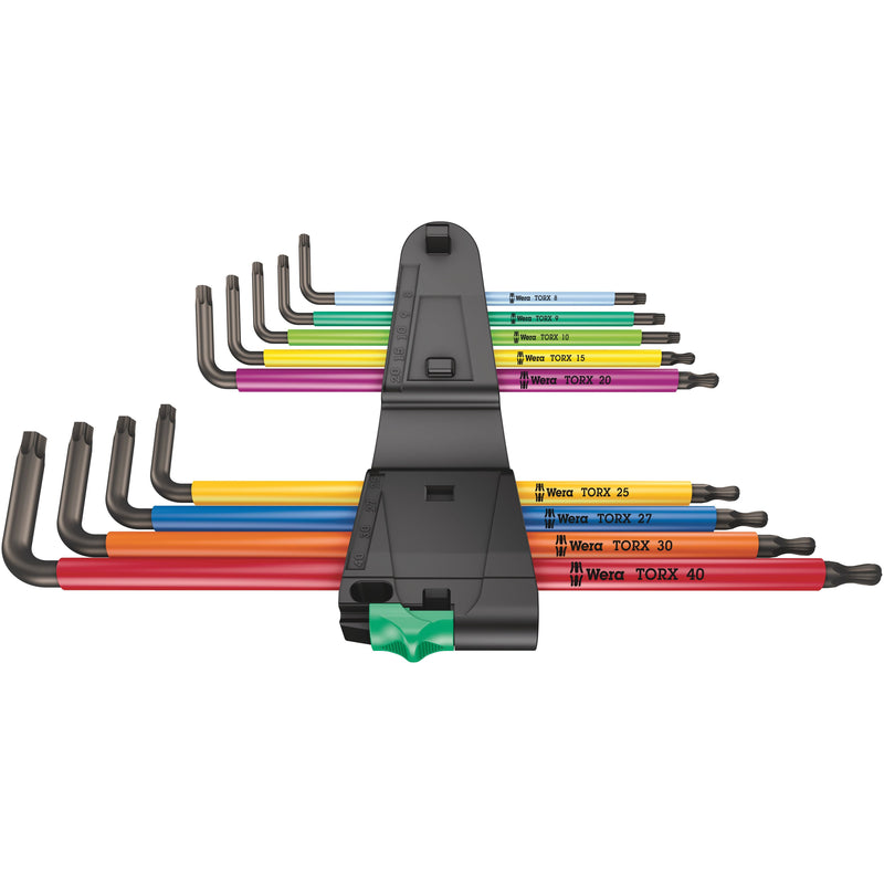 Wera - Werkzeugset Winkelschlüsselsatz 05024480001 967/9 TX XL