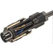 Binder - Rundsteckverbinder, feldkonfektionierbar (Industriesteckverbinder) Kabelstecker 09 0109 70 04 6-8mm, 4p
