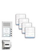 TCS Tür Control - Türsprech-Set pre:pack Audio AP 4WE PPAF04-EN/01 m.Außenstation PAK
