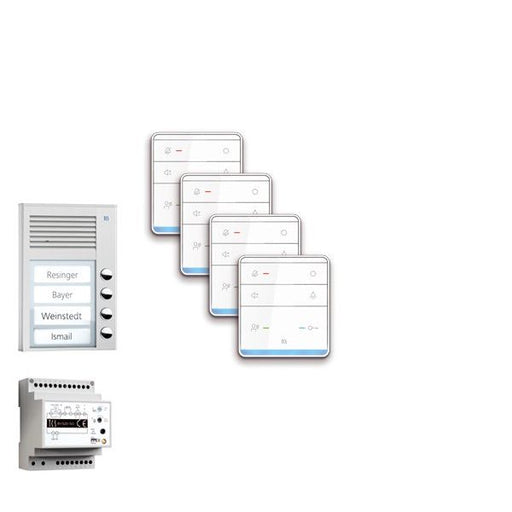 TCS Tür Control - Türsprech-Set pre:pack Audio AP 4WE PPAF04-EN/01 m.Außenstation PAK