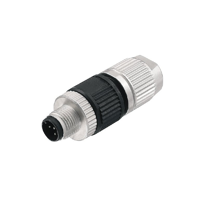 Weidmüller - Rundsteckverbinder, feldkonfektionierbar (Industriesteckverbinder) Steckverbinder SAIS-3-IDC (0,75)M12 Stift, 3-polig