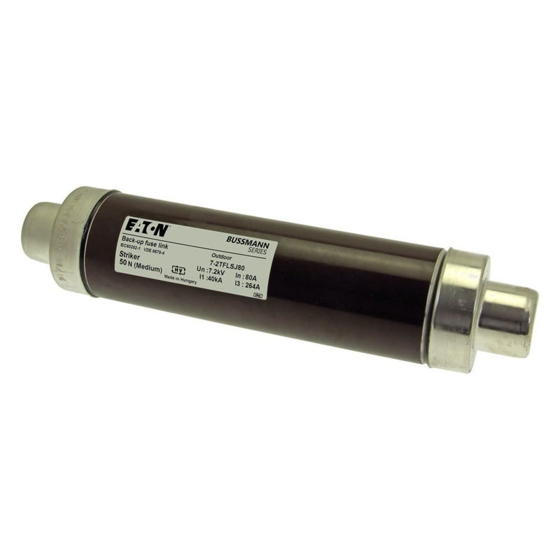 Eaton - Mittel-/Hochspannungssicherung Sicherungseinsatz 7.2TFLSJ80 80 A, AC 7.2 kV − 3 Stück