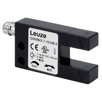 Leuze - Gabellichtschranke Gabel-Lichtschranke GS04B/N.1-10-M8.3