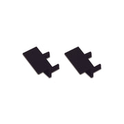 Hera - Mechanisches Zubehör/Ersatzteile für Leuchten Stirndeckel 2er-Set 21304133003 schwarz