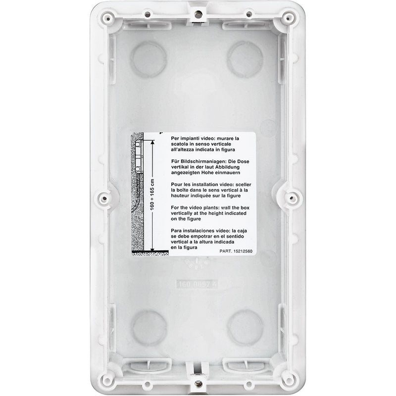Legrand (BT) - Unterputzkasten für Klingelanlage UP-Kasten 350020 für 2 Module − 1 Stück