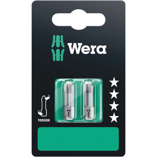 Wera - Bit-Set Phillips-Recess Bit 073324 PH 2x25mm