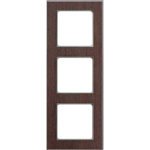Peha - Abdeckrahmen Rahmen 3-fach D 20.673.200.702 Holz wenge-alu