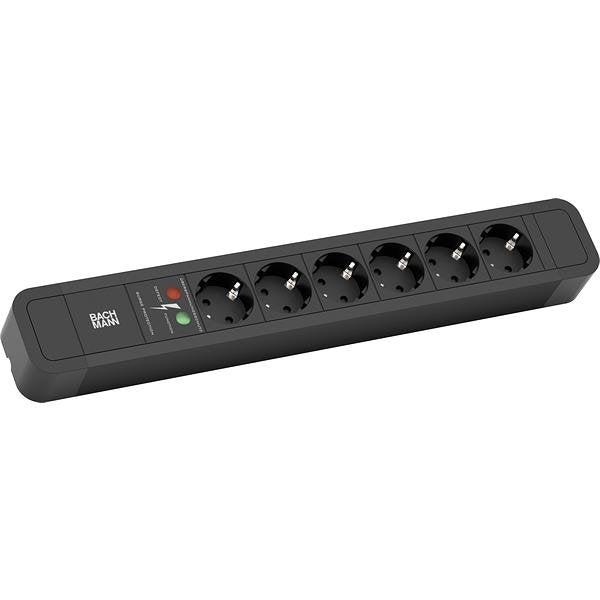 Bachmann - Mehrfachsteckdose Steckdosenleiste 350.003 PRIMO 2 6xCEE7/3