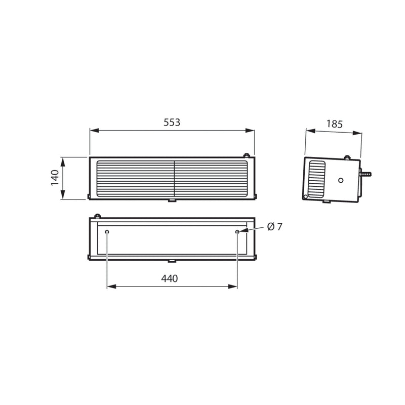 Philips Lighting - UV-Lampe UV-C Wandleuchte WL346W1xTUVT5 25WHFS zur Luftdesinfektion − 1 Stück