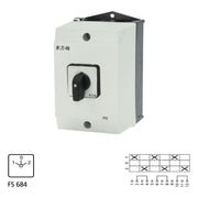 Eaton - Lastschalter Aufbau-Umschalter T3-3-8212/I2 6 Kontakte, 32A