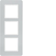 Berker - Abdeckrahmen Rahmen 3f. alu/samt/lack 10136184