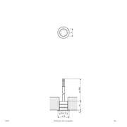 EVN Lichttechnik - Bodeneinbauleuchte LED EB-Lichtpunkt LD2 101 0,2W LED kaltweiß