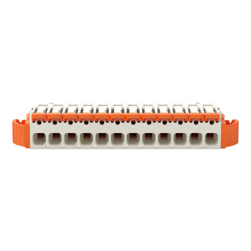 WAGO - Kabelsteckverbinder für Leiterplattensteckverbinder Federleiste 1-Leiter Hebel 2721-1112/037-000 Push-in Cage Clamp − 25 Stück
