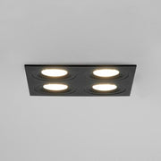 Brumberg Leuchten - Downlight/Strahler/Flutlicht Einbaumodul quadratisch 45030180 4-fach
