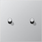 Jung - Abdeckung/Bedienelement für Installationsschalterprogramme Abdeckung mit Kipphebel AL 12-5 R 0 Zylinder, 1fach, alu