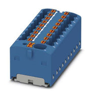 Phoenix Contact - Durchgangs-Reihenklemme Verteilerblock PTFIX 4/18X1,5 BU − 20 Stück