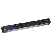 Bachmann - Power distribution unit (PDU) Steckdosenleiste BN0500 8.002.067 19Z 1HE 8xUTE 35GrdS