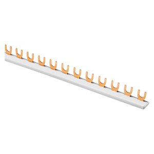 Gewiss - Phasenschiene Kammschiene Gabel GW96996 1P, 63A, 56TE