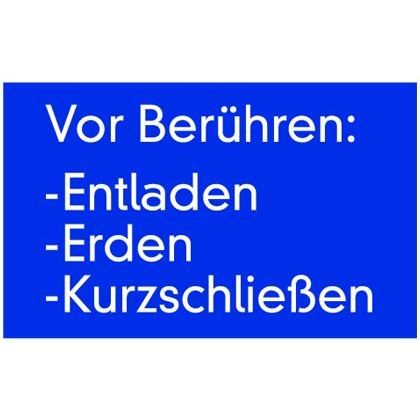 Klar - Warn-/Hinweisschild Sicherheitskennzeichnung 7906/51 Alu 120x200mm